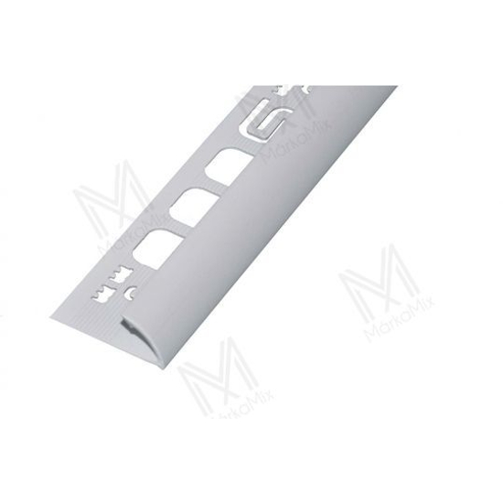 Salag PVC élvédő íves 8mm fehér 2,5fm
