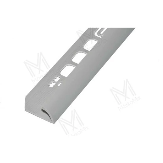 Salag PVC élvédő íves 9/10mm világosszürke 2,5fm