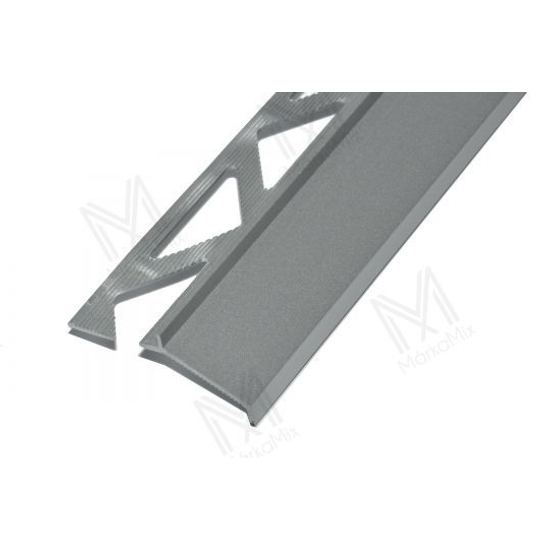 Salag aluminium terasz profil vízorros eloxált ezüst 2,5m