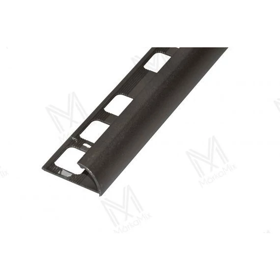 Salag aluminium élvédő íves 10mm eloxált titán/pezsgő 2,5m