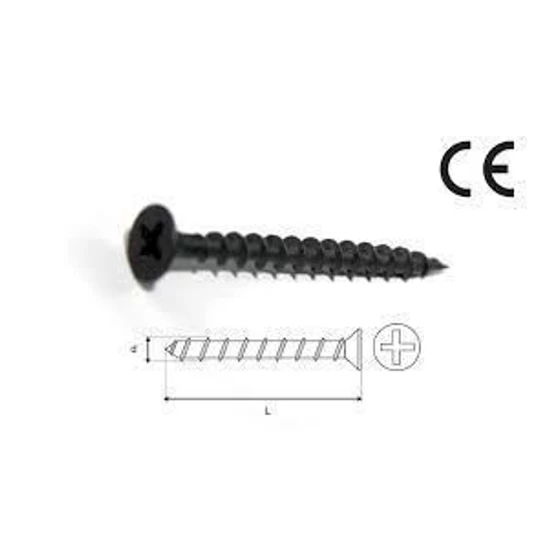 Stalco Gipszkarton csavar foszfátozott fa profilhoz 3,5x45mm 500db/doboz