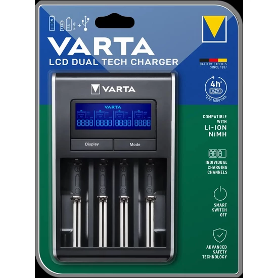 Varta LCD Dual Tech töltő