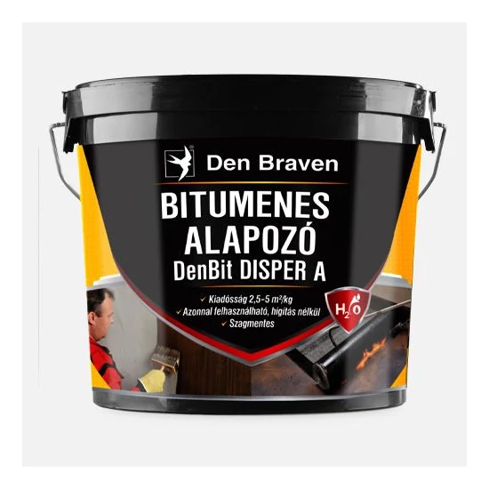 Den Braven DenBit Disper A bitumenes alapozó (oldószermentes) 5kg