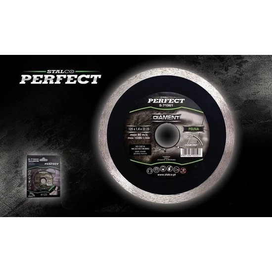 Stalco Perfect gyémántvágókorong tárcsa szegmentált 180x2,4x22,23mm