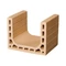 WB Porotherm 30 U zsaluelem 24x30x23,8cm 80db/raklap