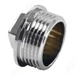 Ferro krómozott dugó 3/4"