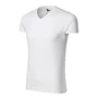 Malfini Slim Fit V-neck férfi póló fehér M