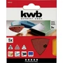 KWB tépőzáras delta csiszolólap 93 mm  G120 5 db