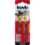 KWB Profi szúrófűrészlap 2db 100/77mm medium, tiszta egyenes vágás, 3mm/1fog