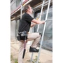 KWB Profi kalapácstartó flexibilis, fekete, marhabőr 7x110x155mm