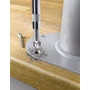 KWB Profi HSS hexagon befogású kúpsüllyesztő 10x8mm