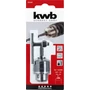 KWB Profi 1/4" hexagon befogású bordázott fúrótokmány 0,5-6,5 mm