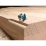 KWB Profi csapágyas lekerekítő felsőmaró kés 8x32mm R=9,52