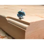 KWB Profi csapágyas negyedkör kerekítő felsőmaró kés 8x25,4mm R=6,35