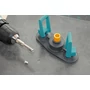 Wolfcraft Gyémánt fúrókészlet csempéhez, 5, 6, 8, 10mm