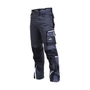 Stalco Perfect  Powermax Professional Flex Line munkavédelmi nadrág sötétszürke/fekete 3XL